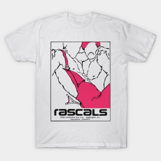 Rascals Vintage Gay Retro LGBT Washington T-Shirt